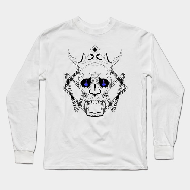 animated cranium Long Sleeve T-Shirt by Mercury_o